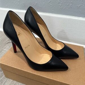 Christian Louboutin Black Pigalle 100 Heels